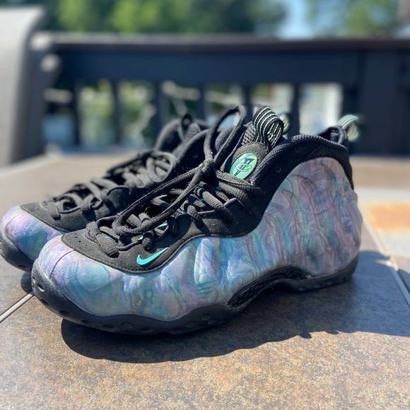 Men’s Nike Abalone Foamposites Sz 8.5 - Picture 1 of 4